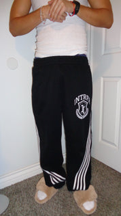 Unisex Stripe Straight Sweatpants