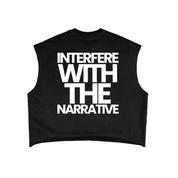 intrfr,interfere,interfere with the narrative,tank top,high quality,Basic