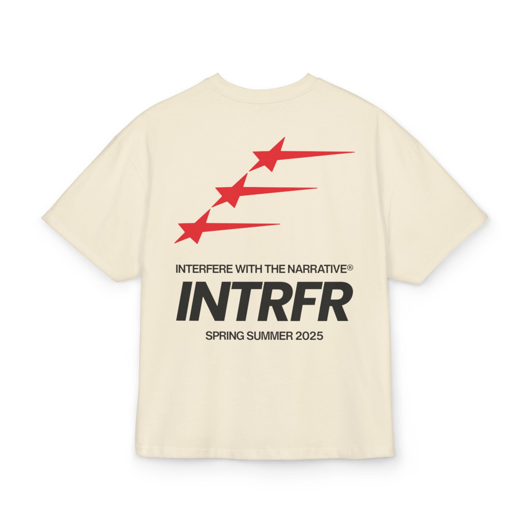 tri star heavy oversized box tee