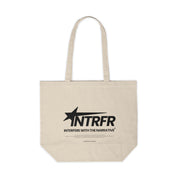 canvas shopping tote