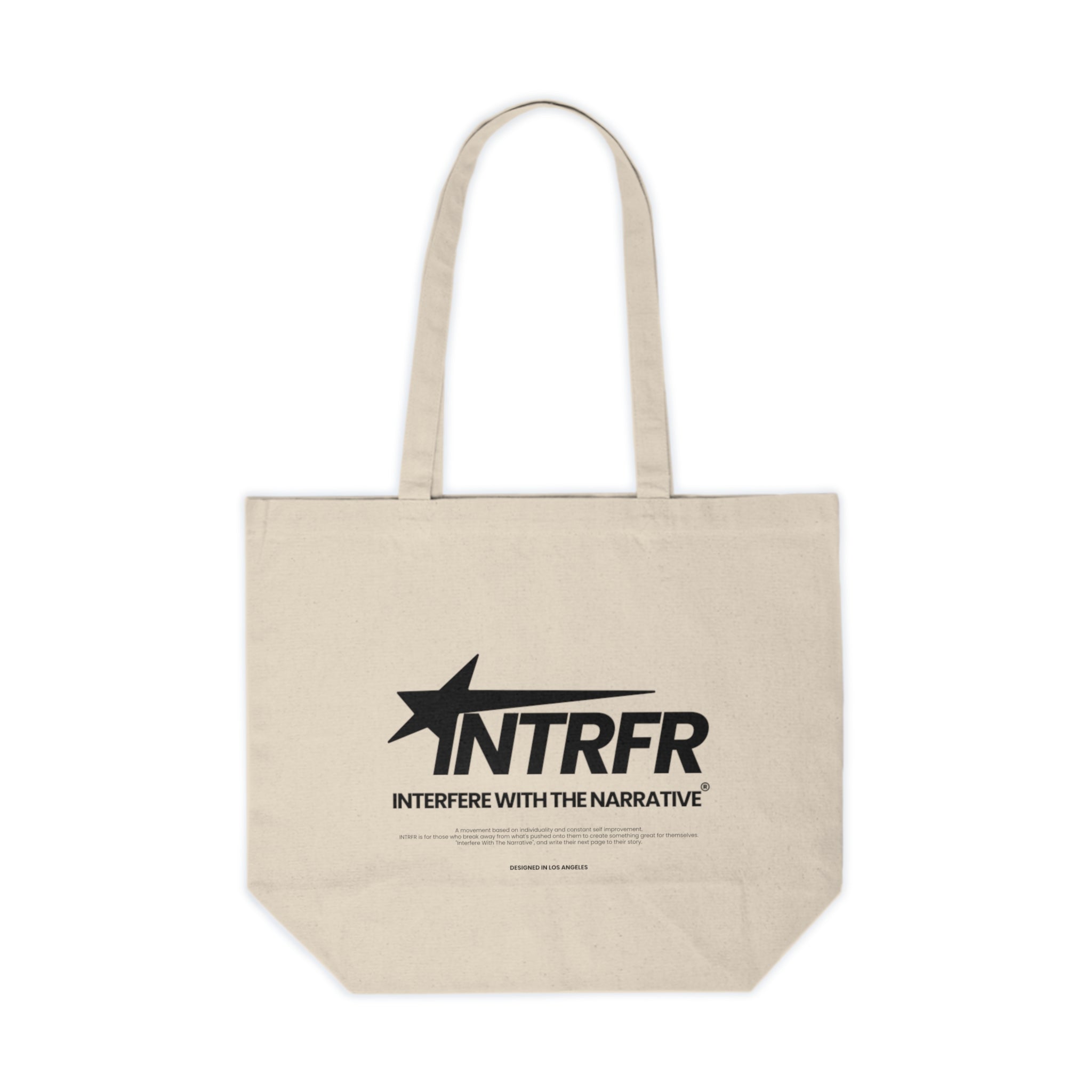 canvas shopping tote