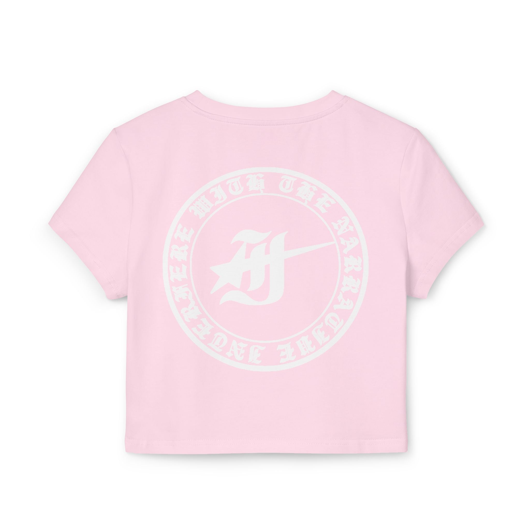 Intrfr Old-English Crest Women's Baby Tee