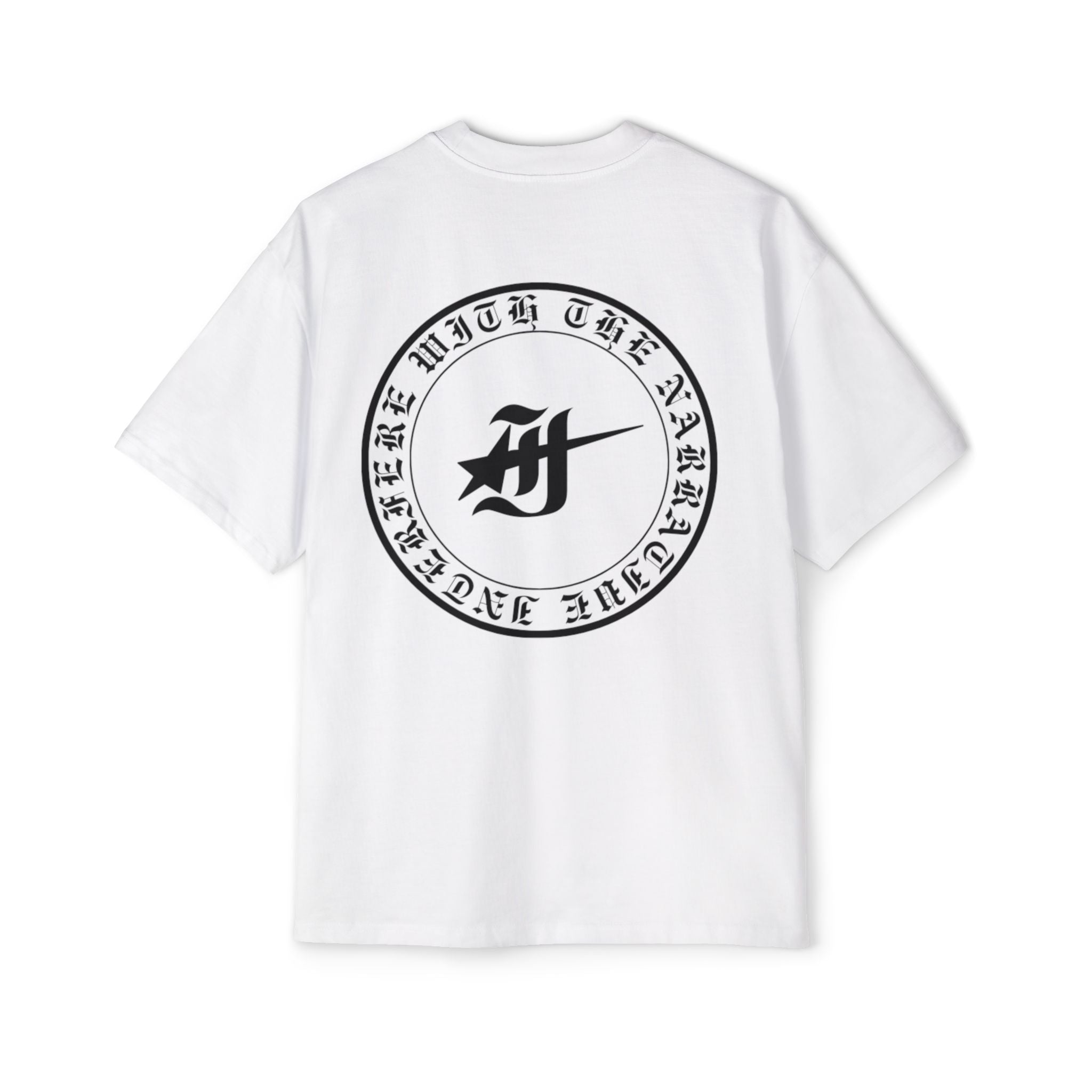 Intrfr Old-English Crest Heavy Oversized Tee