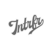 Intrfr Baseball Script Logo Sticker