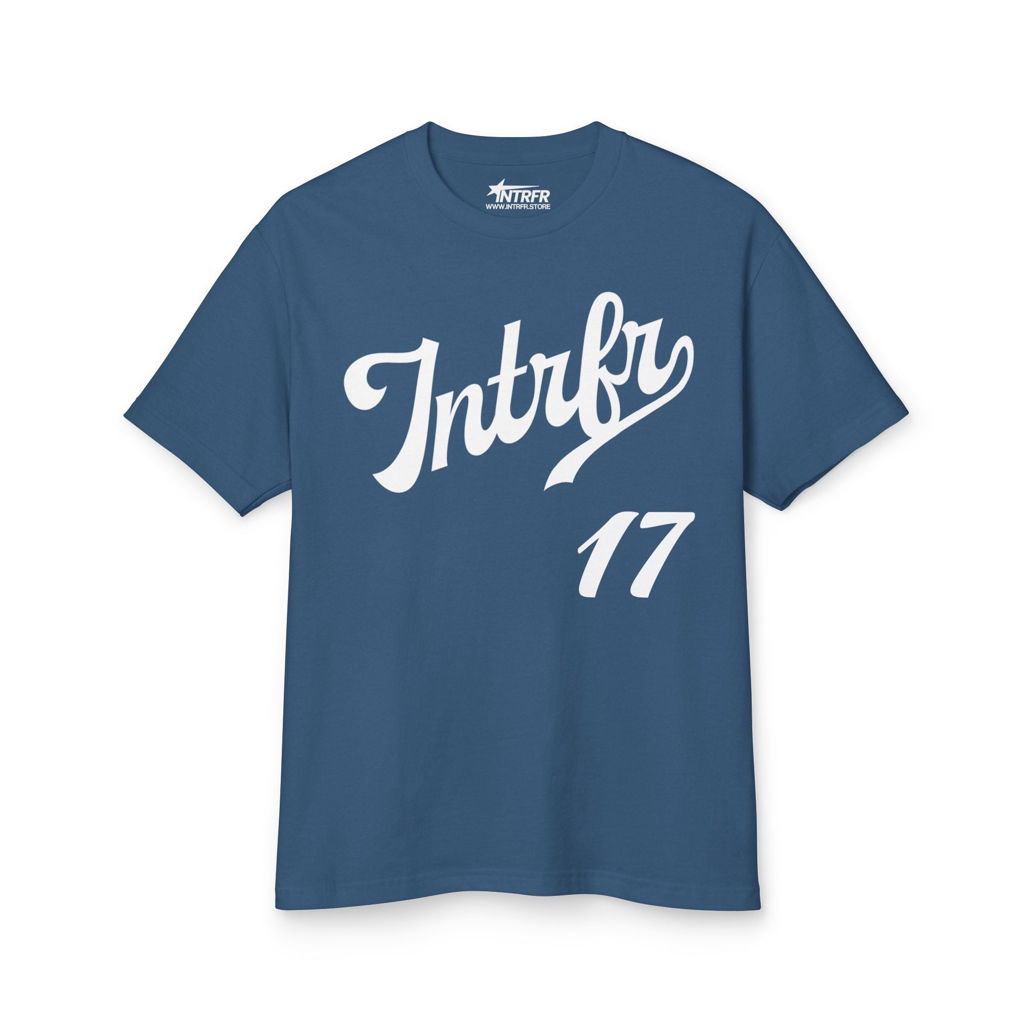 Baseball Script Heavyweight Cotton Tee