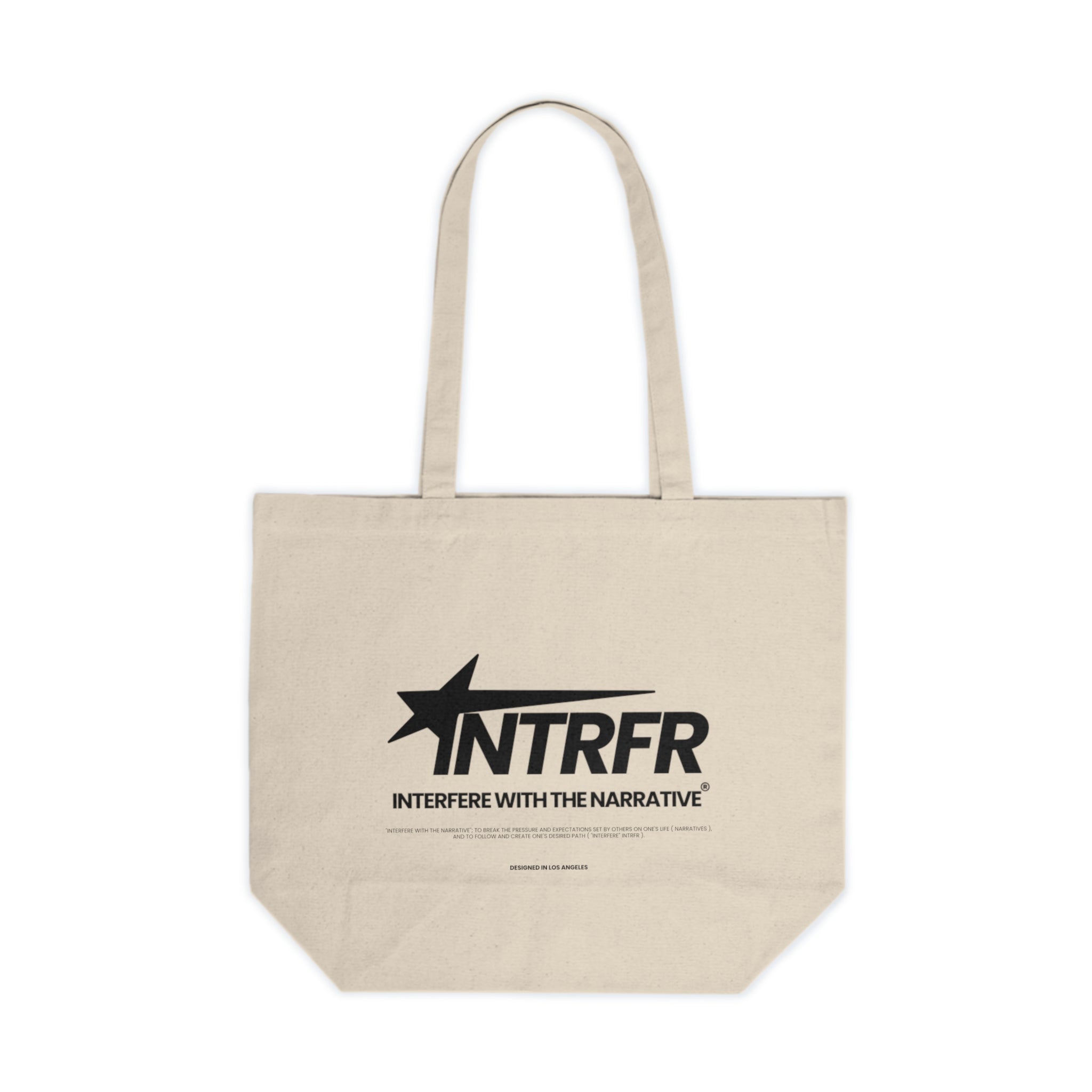canvas shopping tote