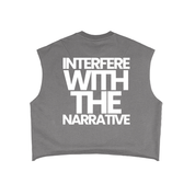 intrfr,interfere,interfere with the narrative,tank top,high quality,Basic