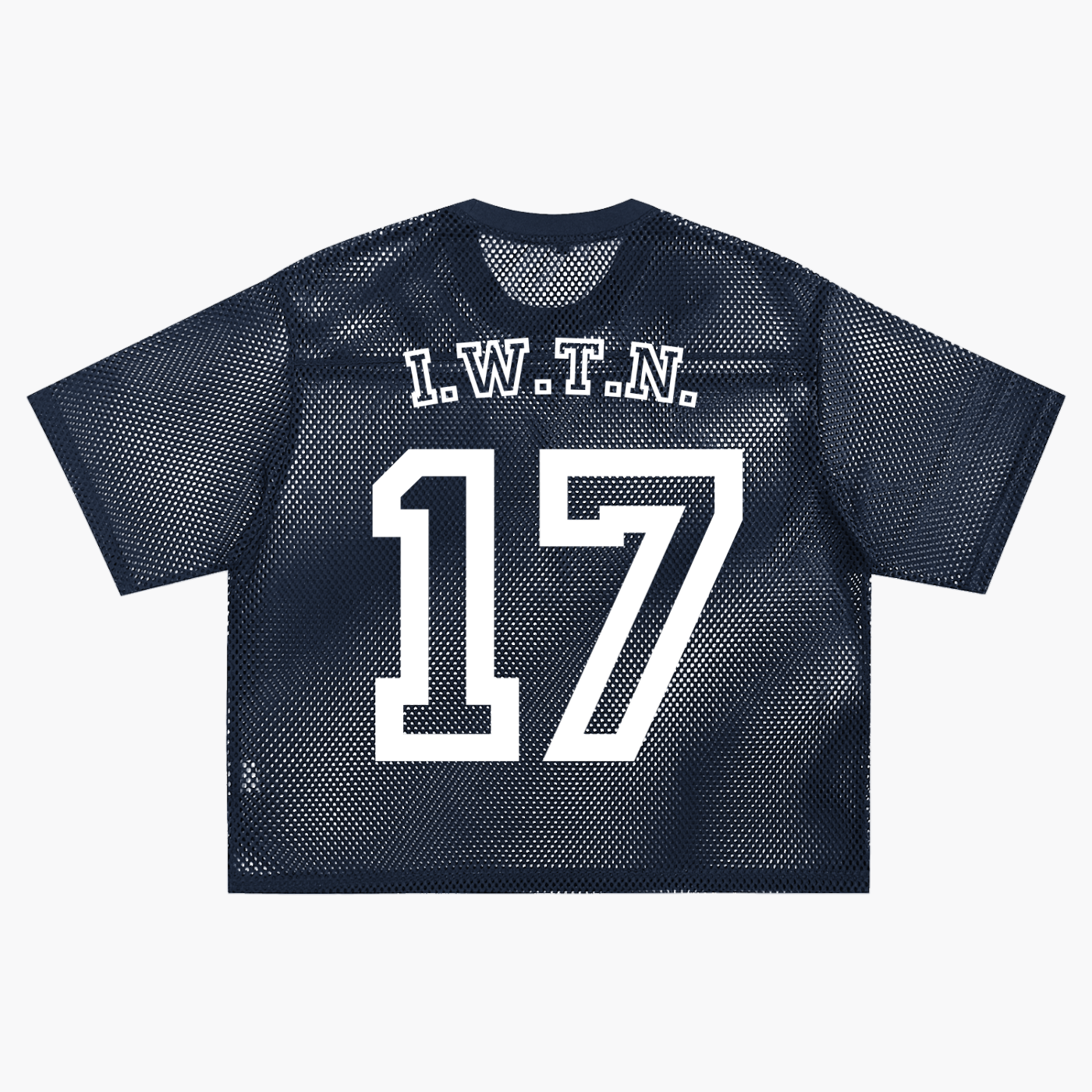 jersey,unisex,open net,mesh,17,iwtn,interfere with the narative,script,intrfr