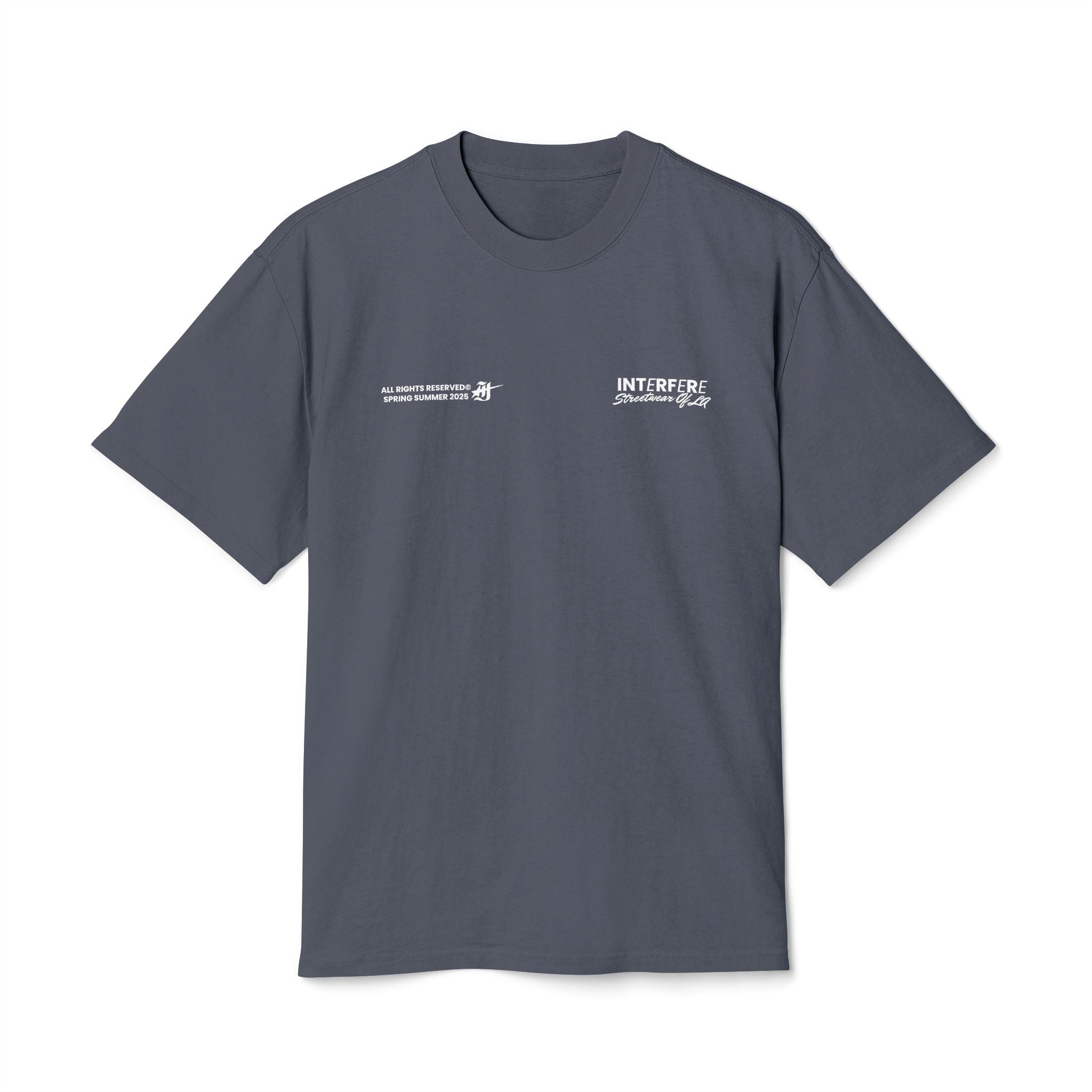 out of la heavy faded tee