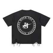 CHROME HEARTS,DISTRESSED,OLD ENGLISH,GOTHIC,INTRFR,INTERFERE WITH THE NARRATIVE,SHOOTING STAR I,LOS ANGELES,UNISEX