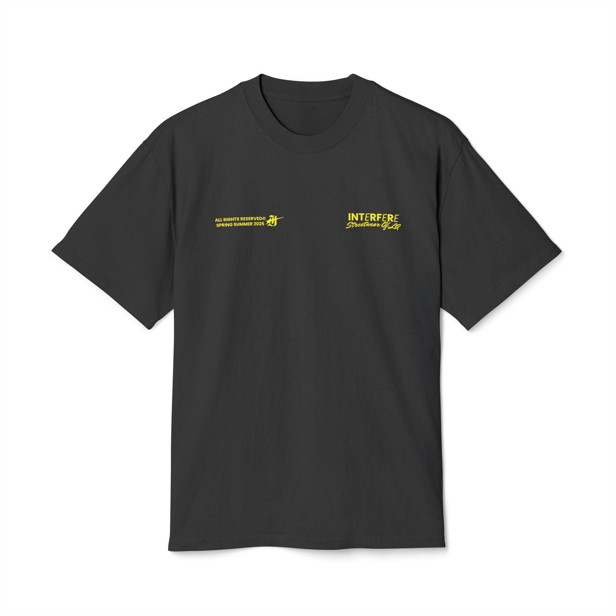 out of la heavy faded tee