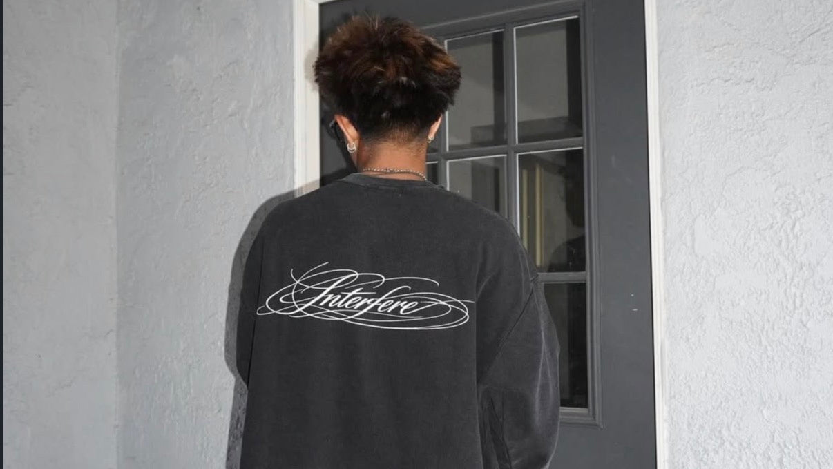 washed oversized thermal