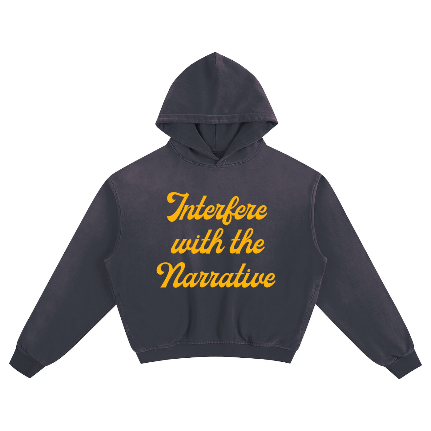 interfere with the narrative,unisex,sunfaded,yellow,iwtn,boxy
