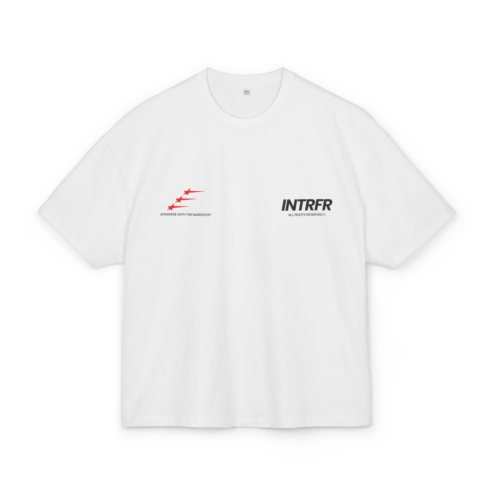 tri star heavy oversized box tee