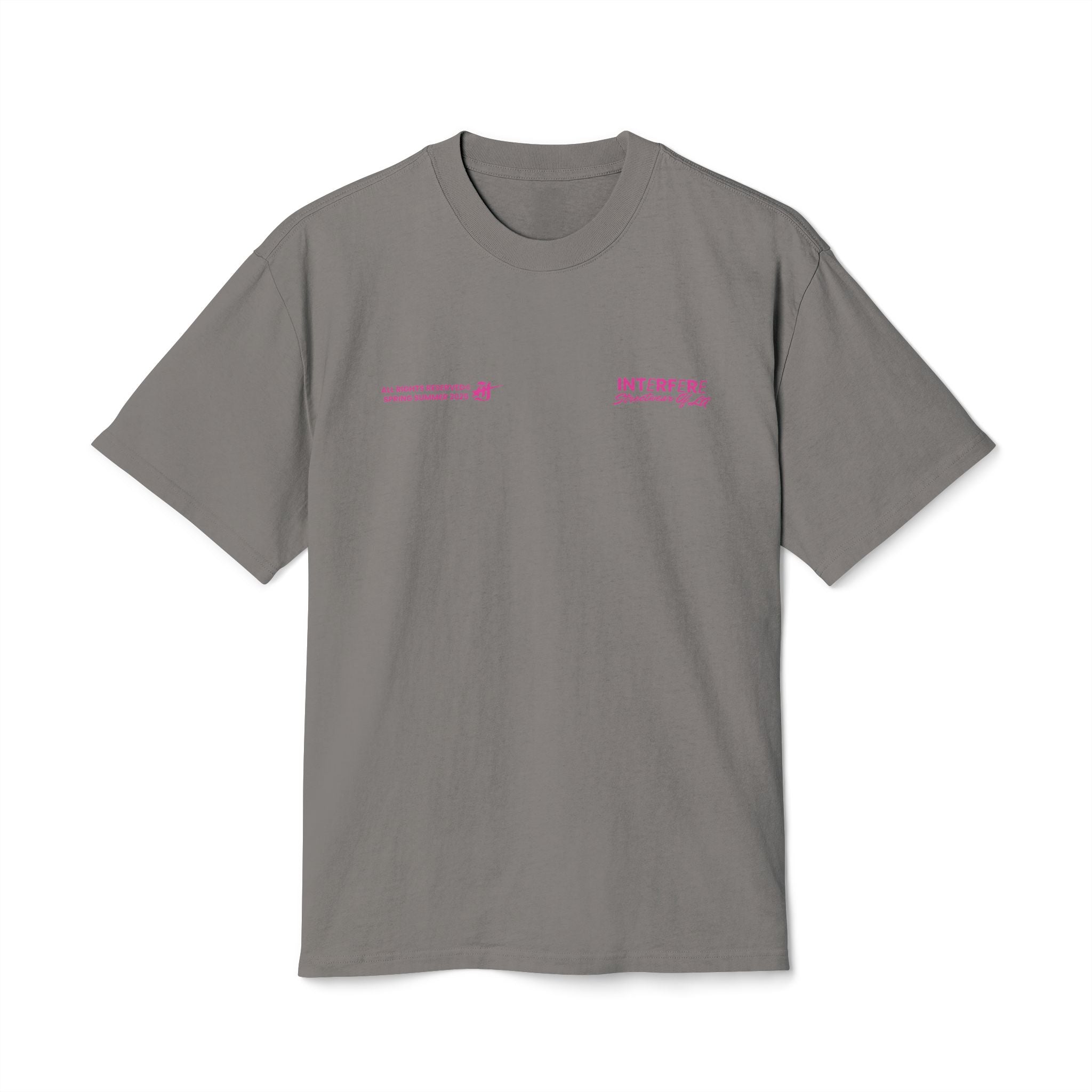out of la heavy faded tee