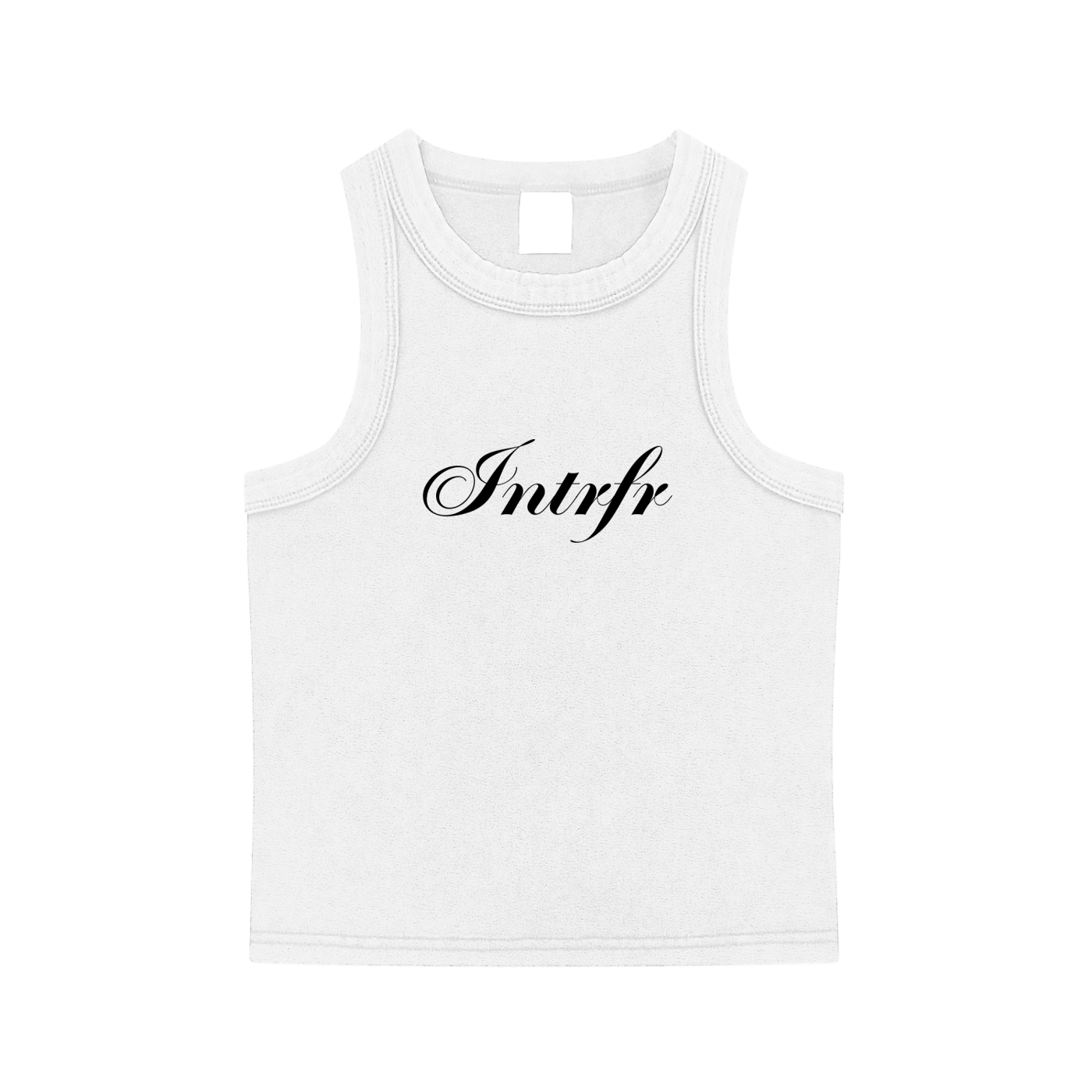 script,intrfr,tank top,womens