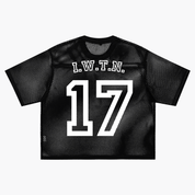 jersey,unisex,open net,mesh,17,iwtn,interfere with the narative,script,intrfr