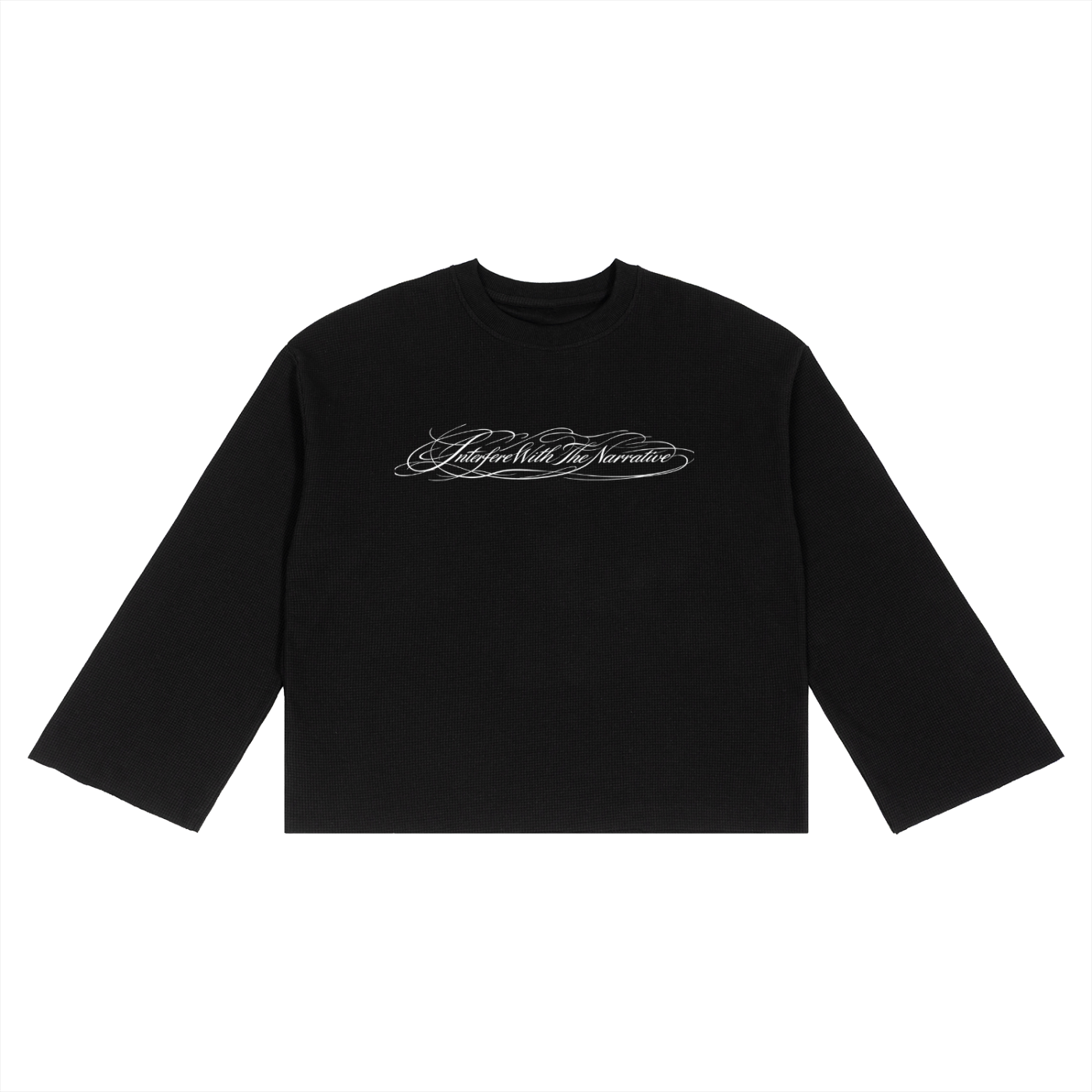 thermal,waffel,long sleeve,interfere with the narrative,script,interfere