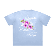 intrfr,unisex,interfere with the narrative,flowers,stars,faded,Jenna